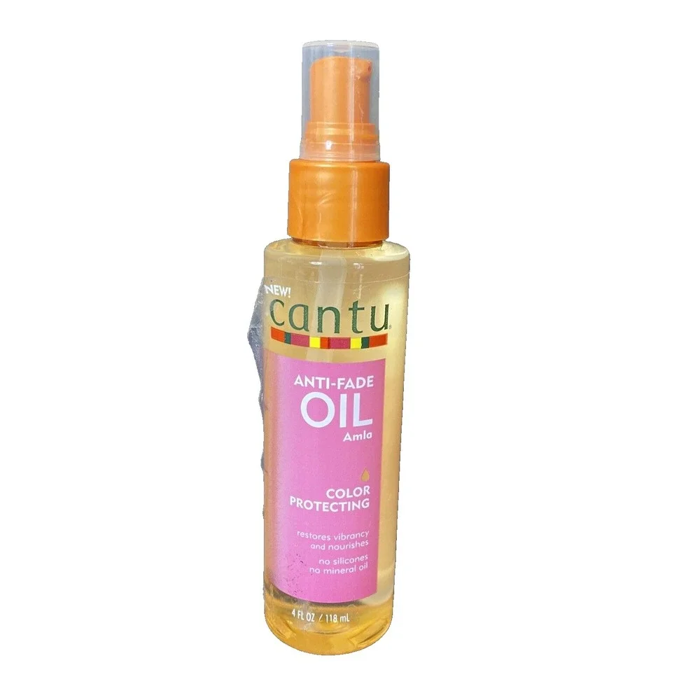 Cantu Anti-Fade Color Protecting Oil - 4 oz. - Restores Vibrancy & Nourishes